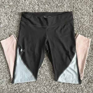 Pink and Gray Under Armour Leggings